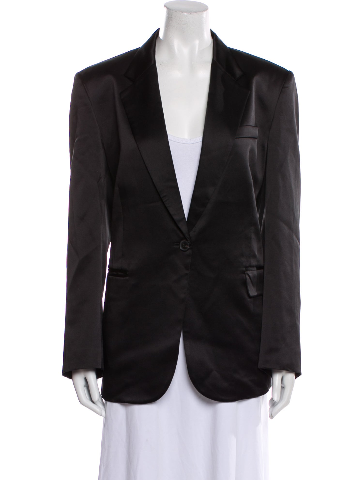 Nili Lotan Silk Blazer