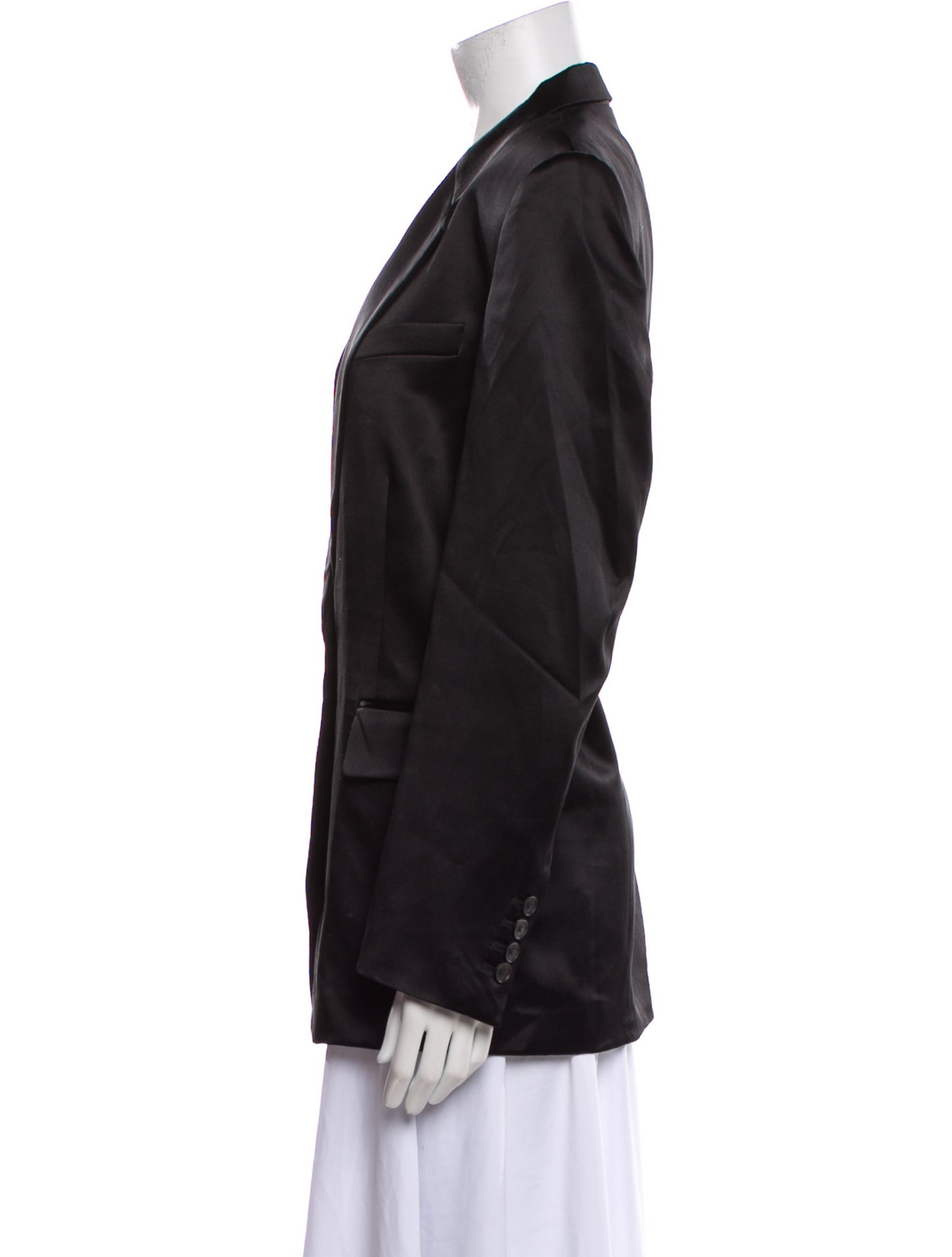 Nili Lotan Silk Blazer