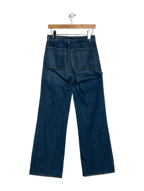 Nili Lotan High-Rise Wide Leg Jeans