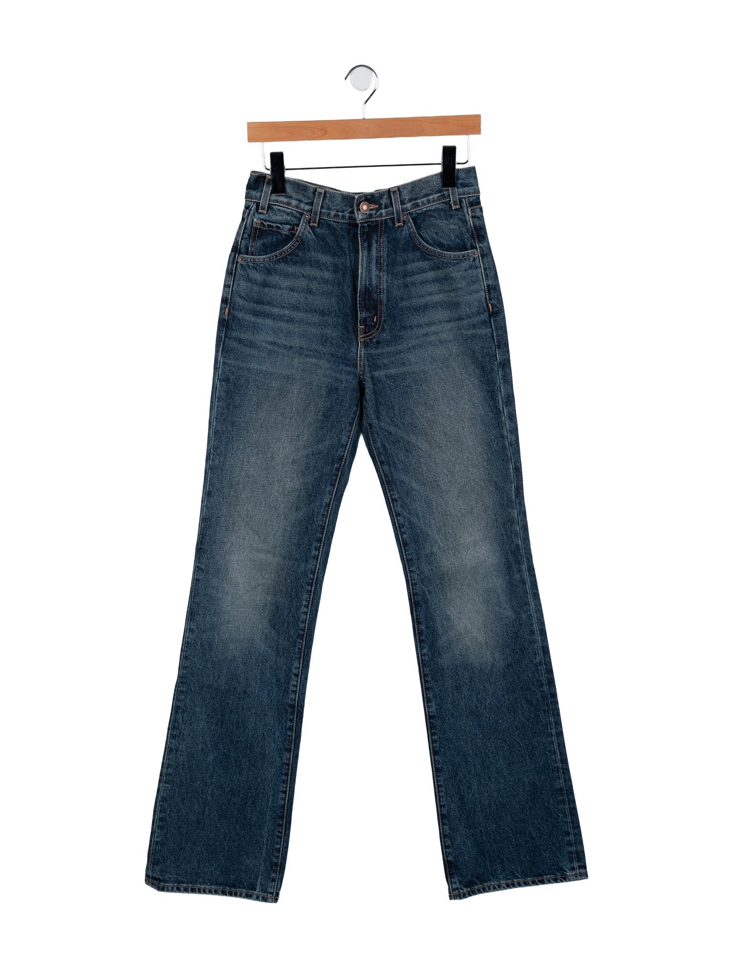 Nili Lotan High-Rise Wide Leg Jeans