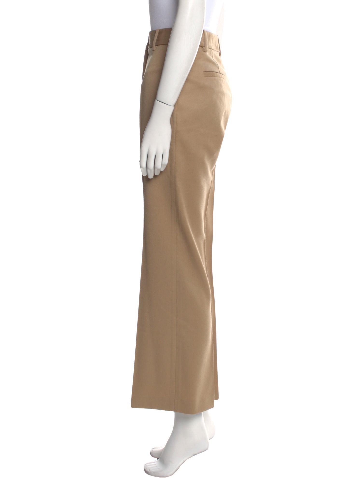 Nili Lotan Virgin Wool Wide Leg Pants