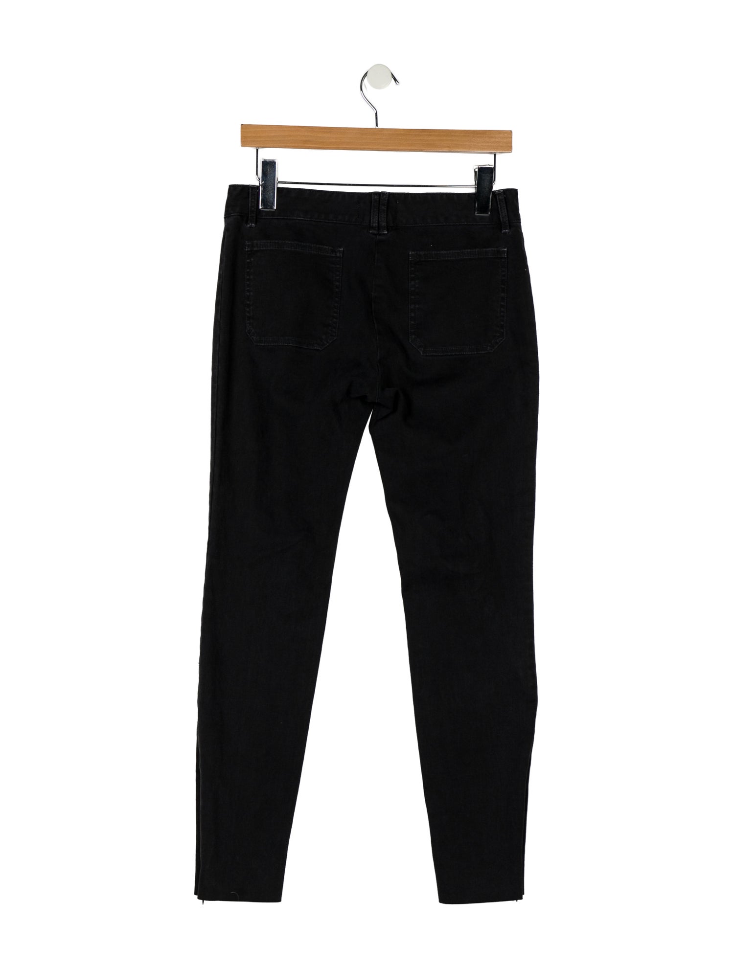 Nili Lotan Mid-Rise Skinny Leg Jeans