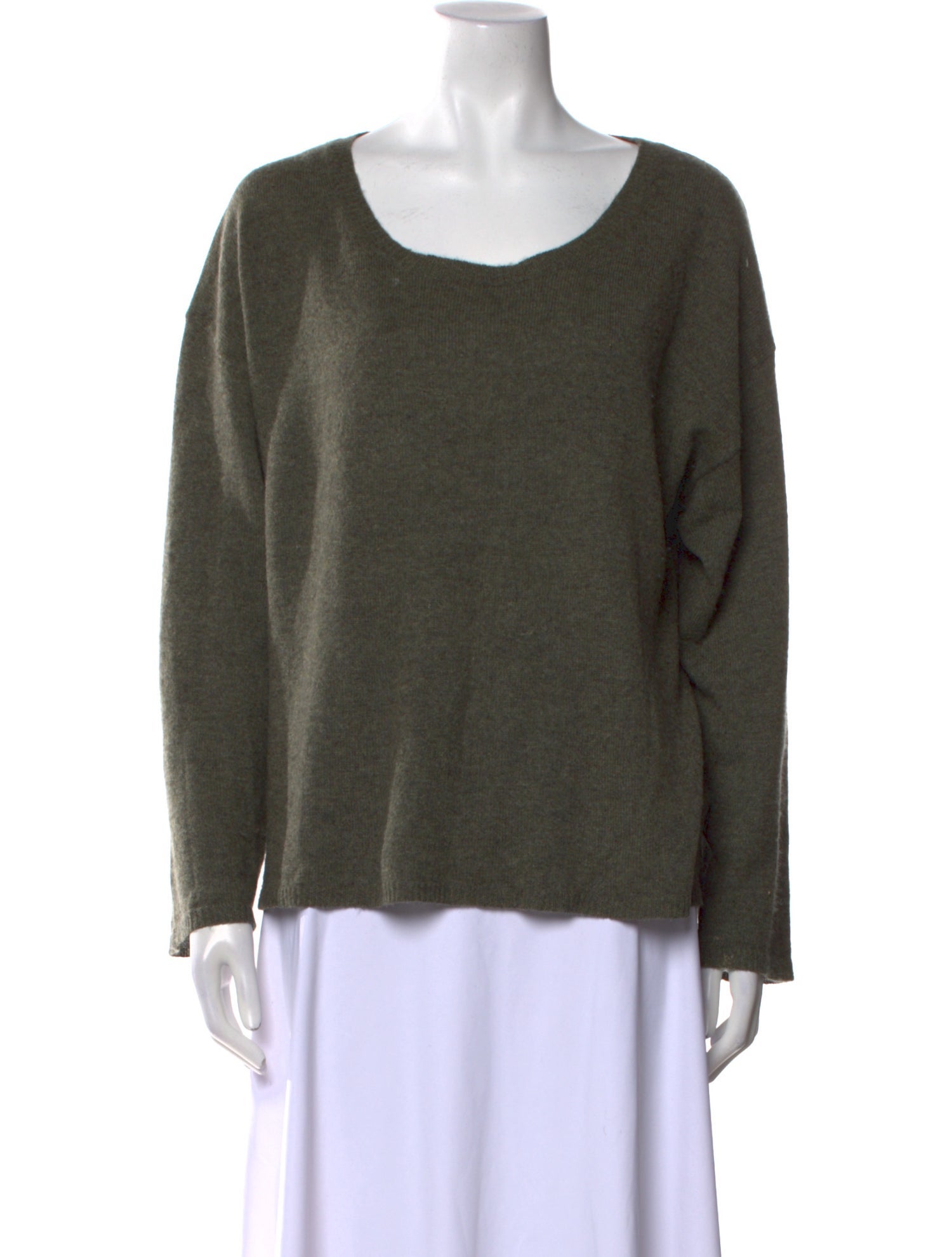 Nili Lotan Cashmere Scoop Neck Sweater