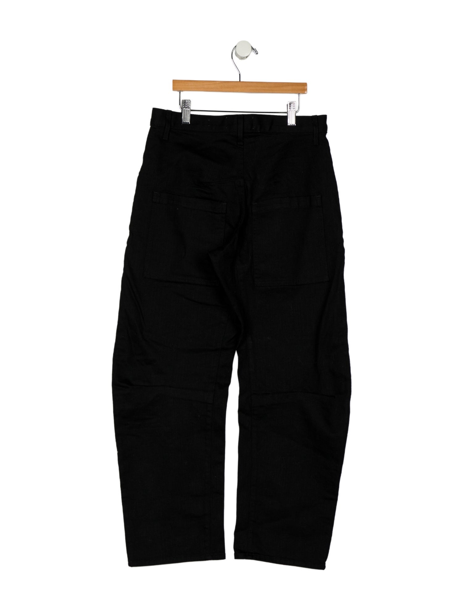 Nili Lotan Mid-Rise Straight Leg Jeans