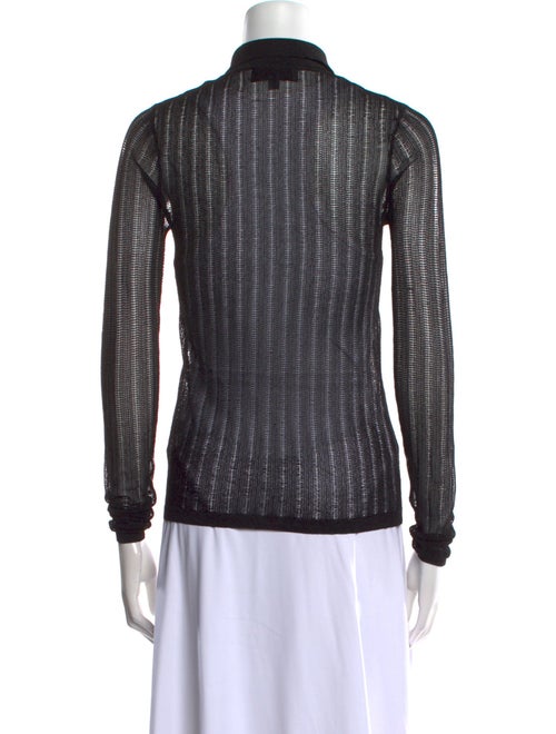 Nili Lotan Long Sleeve Button-Up Top