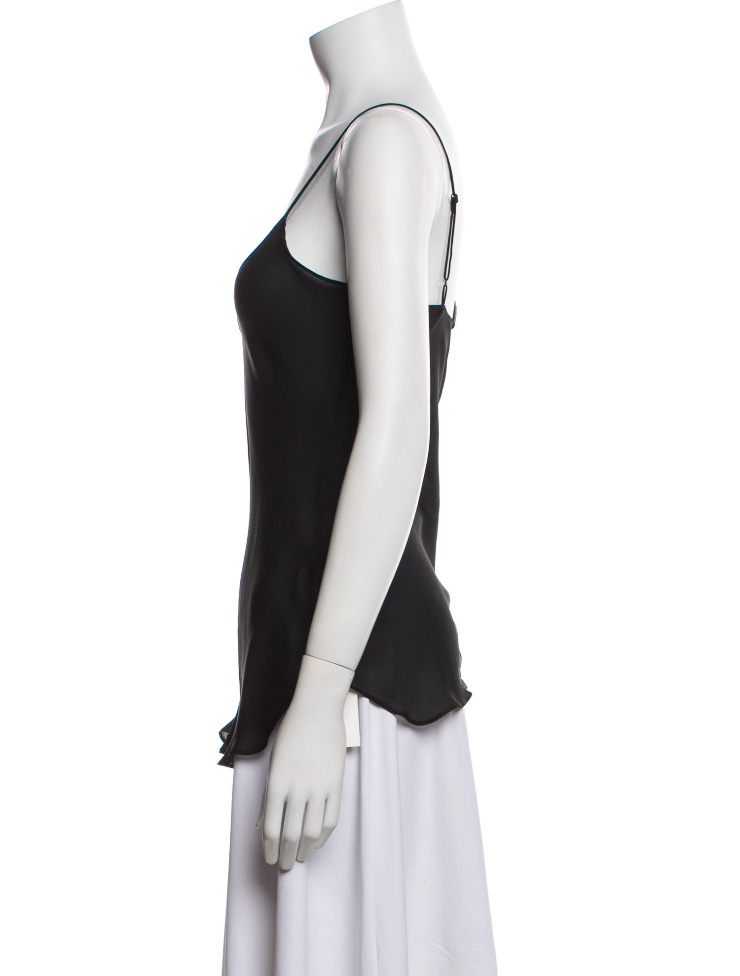 Nili Lotan Silk V-Neck Top