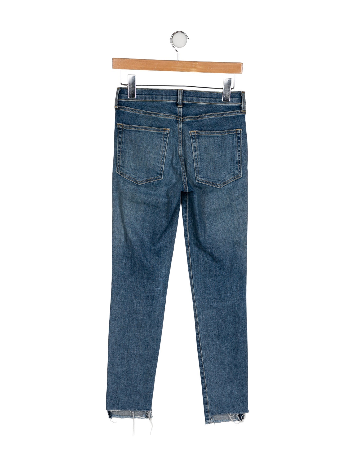 Nili Lotan Mid-Rise Skinny Leg Jeans