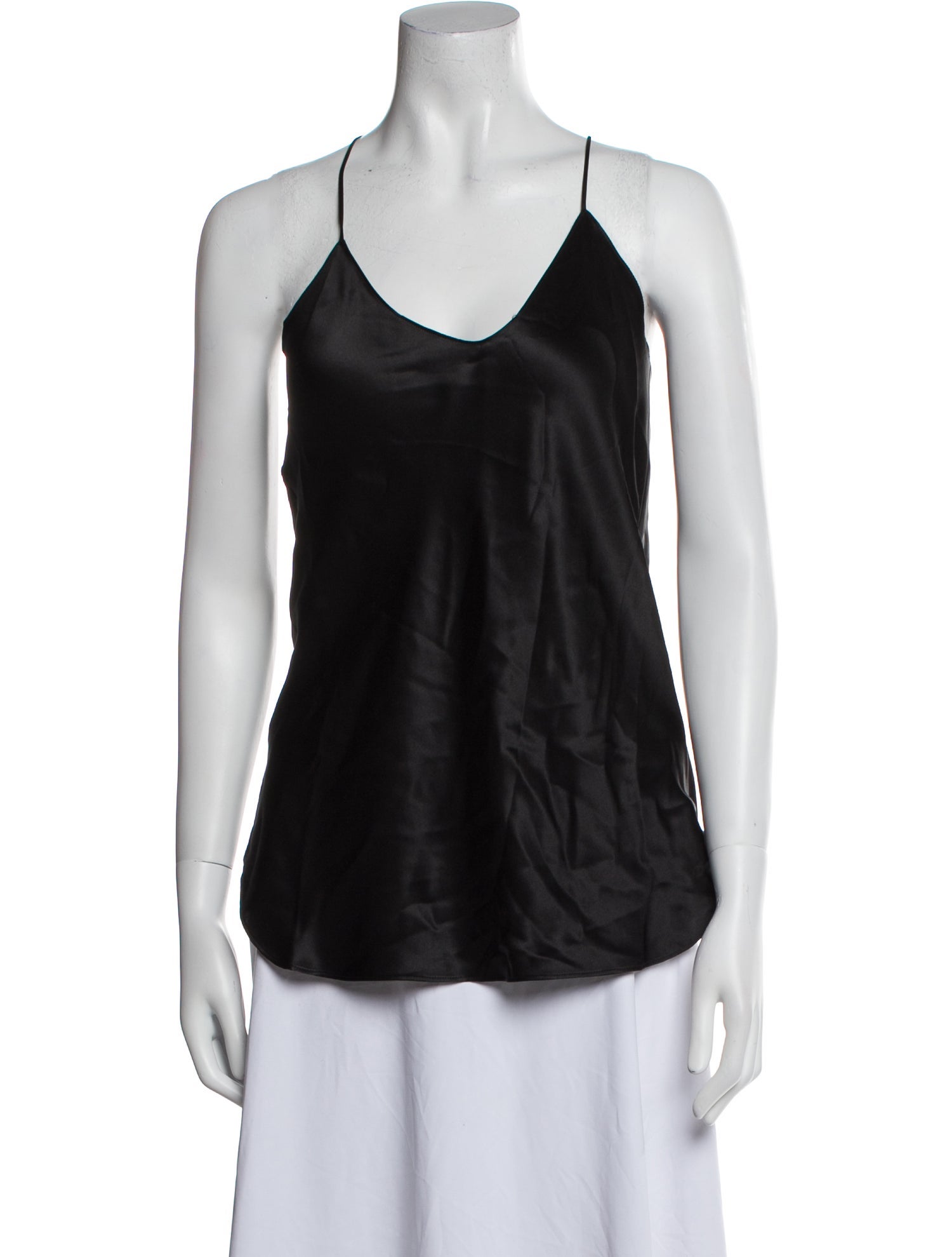 Nili Lotan Silk V-Neck Top w/ Tags