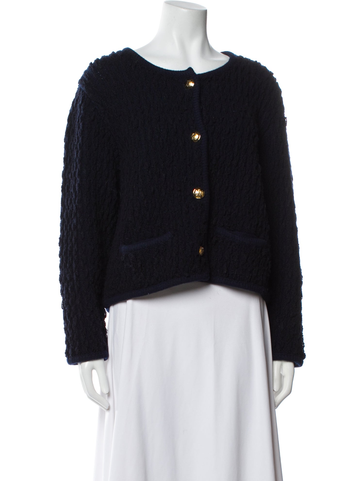 Nili Lotan Wool Crew Neck Sweater
