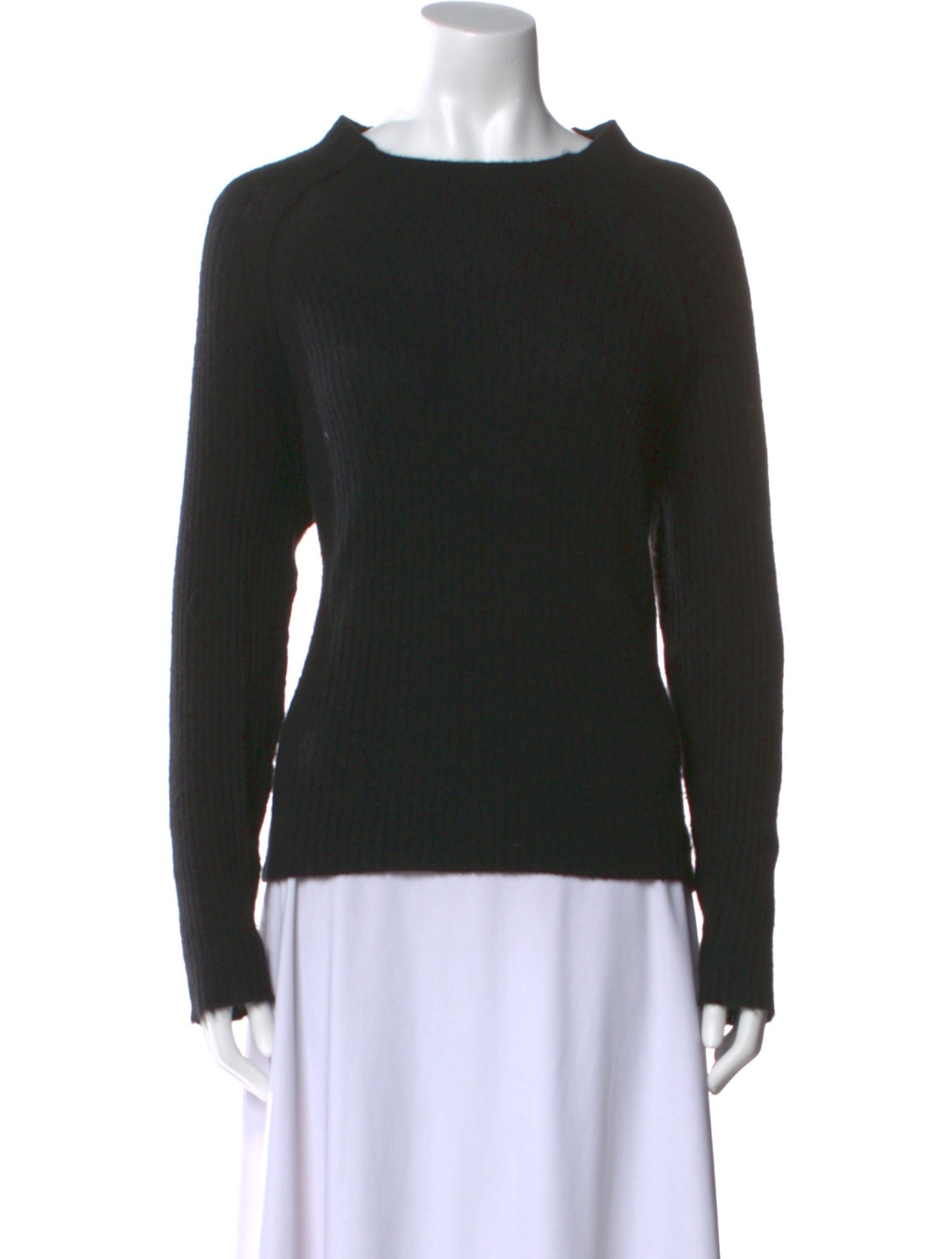 Nili Lotan Cashmere Bateau Neckline Sweatshirt