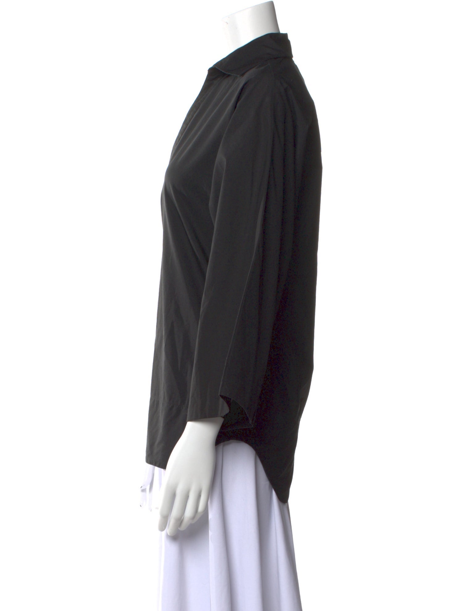 Nili Lotan Three-Quarter Sleeve Blouse