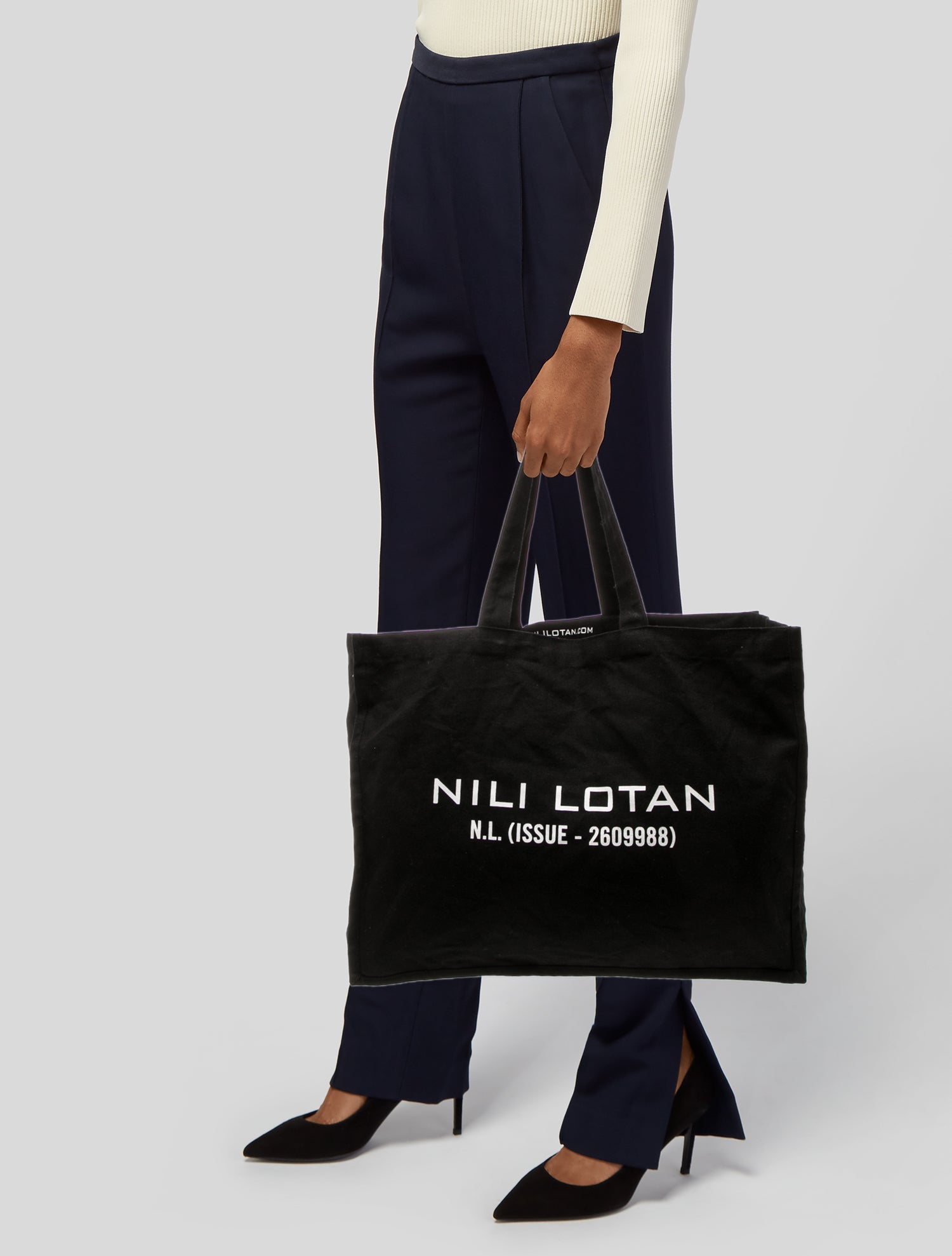 Nili Lotan Canvas Tote