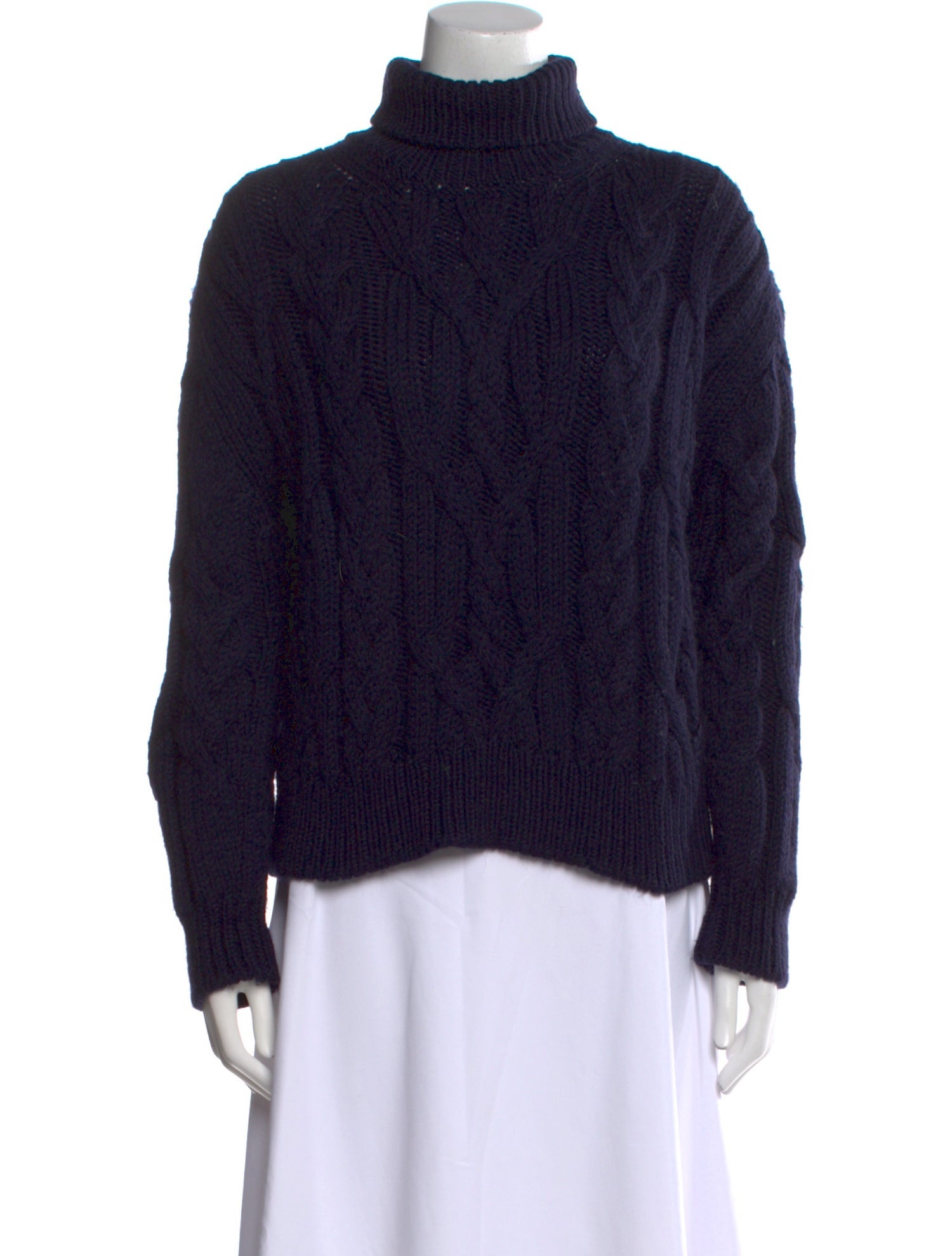 Nili Lotan Merino Wool Turtleneck Sweater