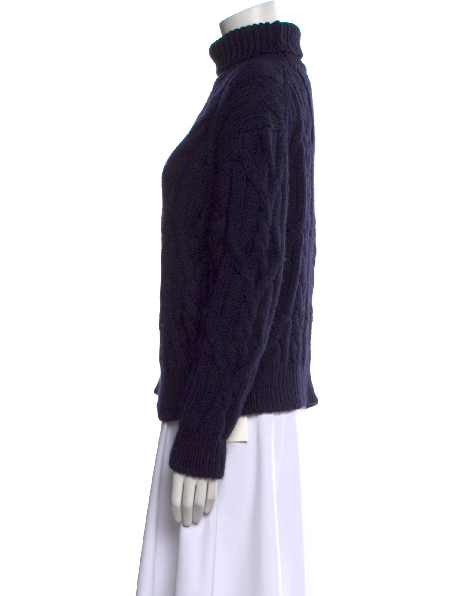 Nili Lotan Merino Wool Turtleneck Sweater