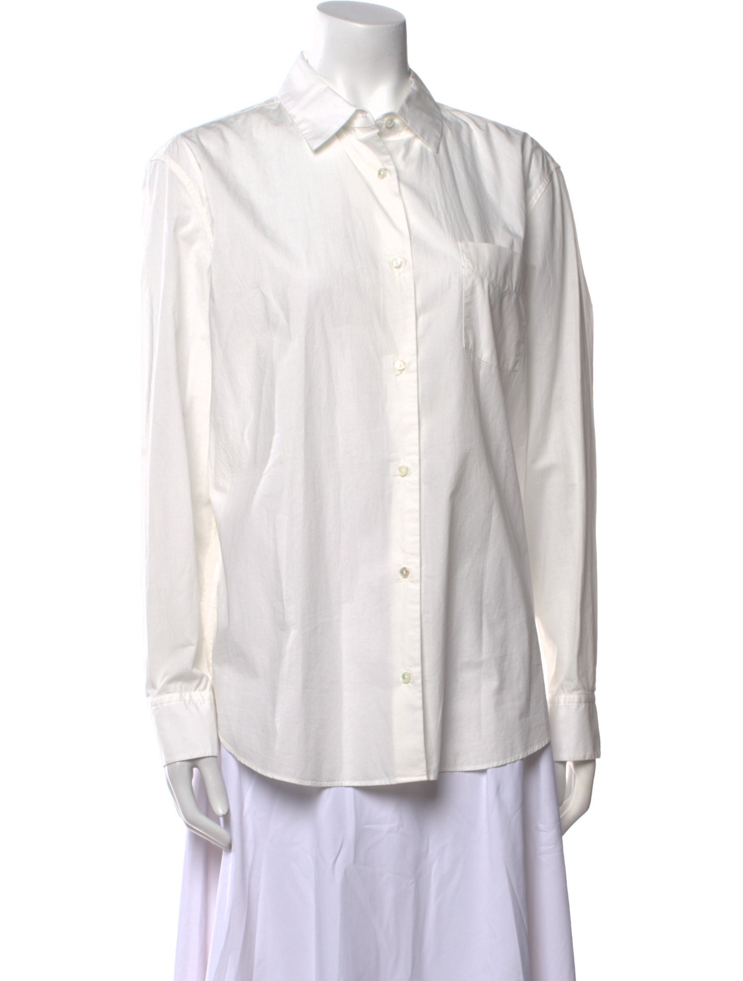 Nili Lotan Long Sleeve Button-Up Top w/ Tags