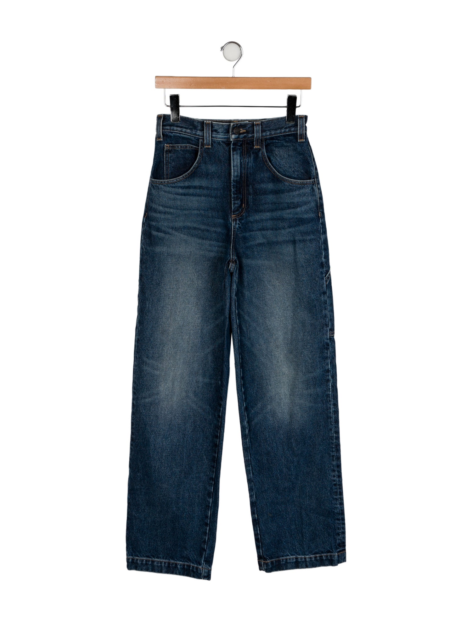 Nili Lotan High-Rise Wide Leg Jeans