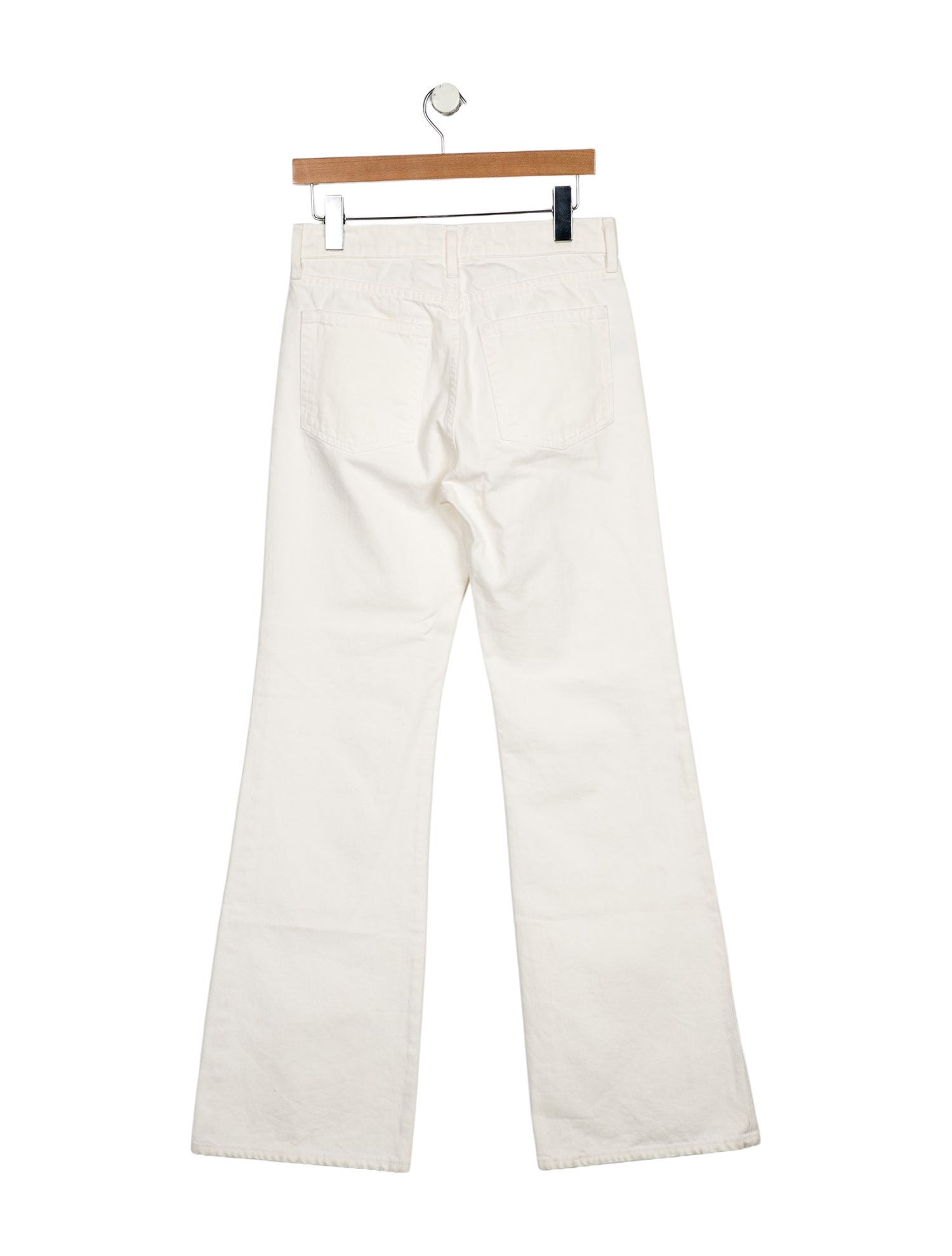 Nili Lotan Mid-Rise Wide Leg Jeans