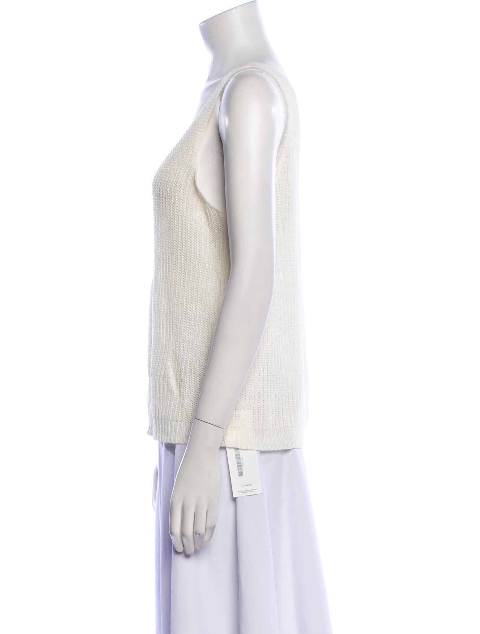 Nili Lotan Linen V-Neck Top