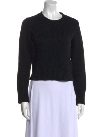 Nili Lotan Lambswool Crew Neck Sweater