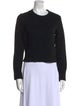 Nili Lotan Lambswool Crew Neck Sweater
