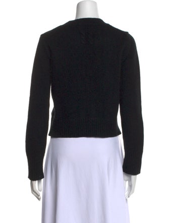 Nili Lotan Lambswool Crew Neck Sweater