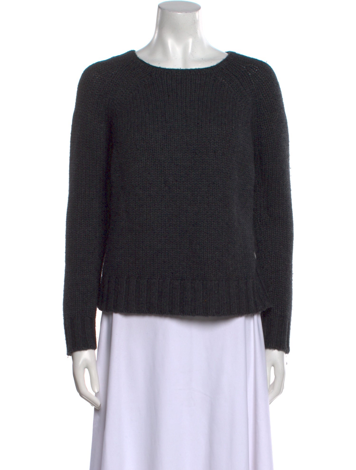 Nili Lotan Wool Scoop Neck Sweater