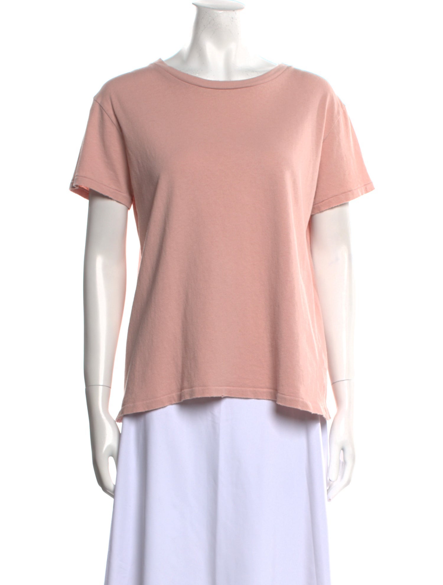 Nili Lotan Bateau Neckline Short Sleeve T-Shirt