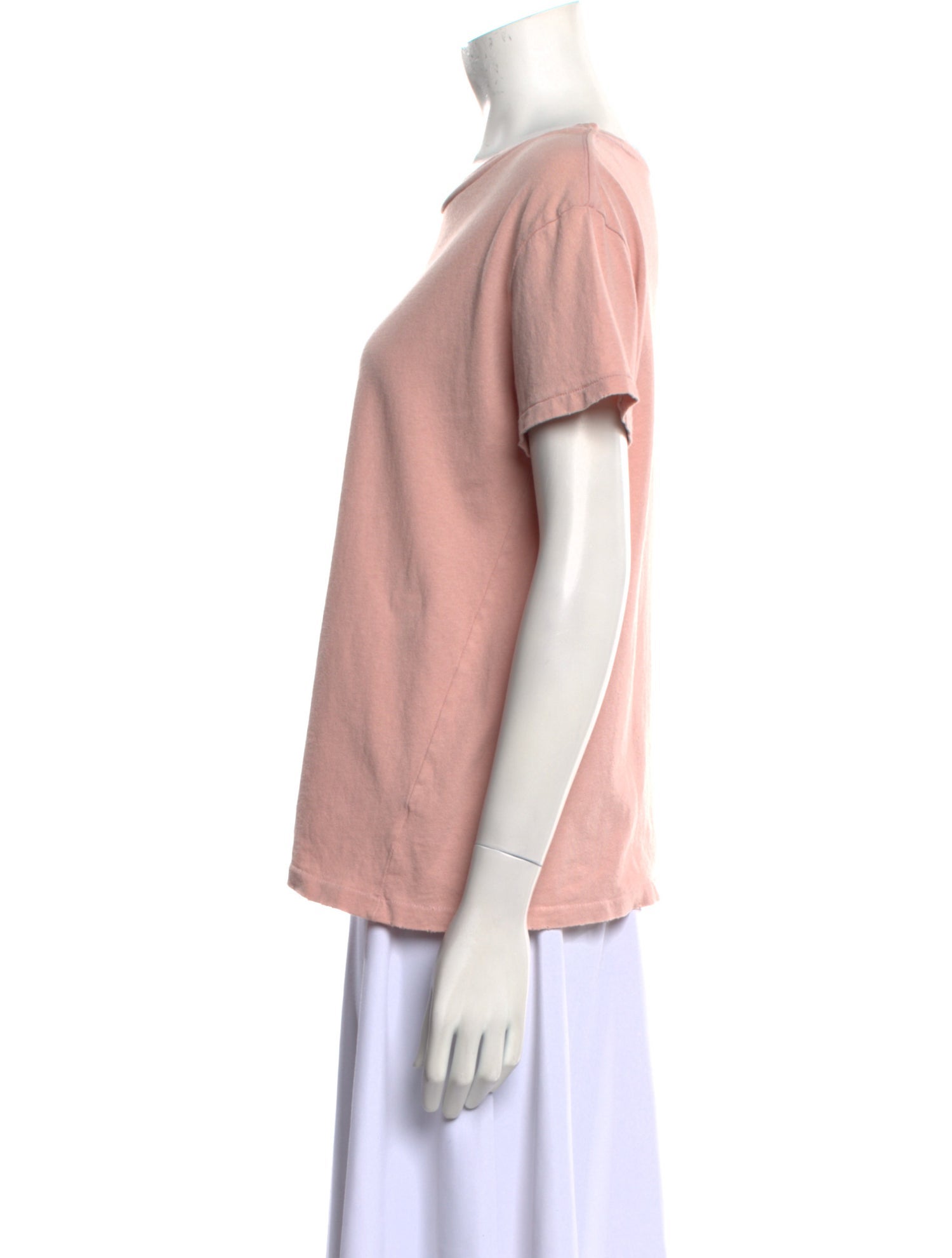 Nili Lotan Bateau Neckline Short Sleeve T-Shirt