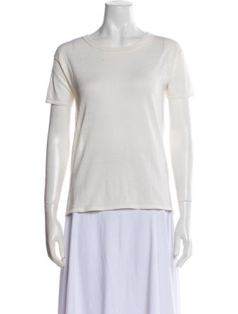 Nili Lotan Crew Neck Short Sleeve T-Shirt