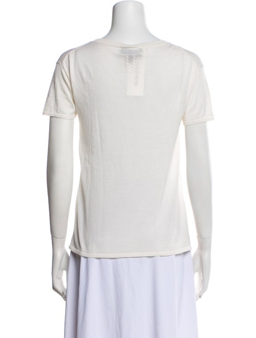 Nili Lotan Crew Neck Short Sleeve T-Shirt