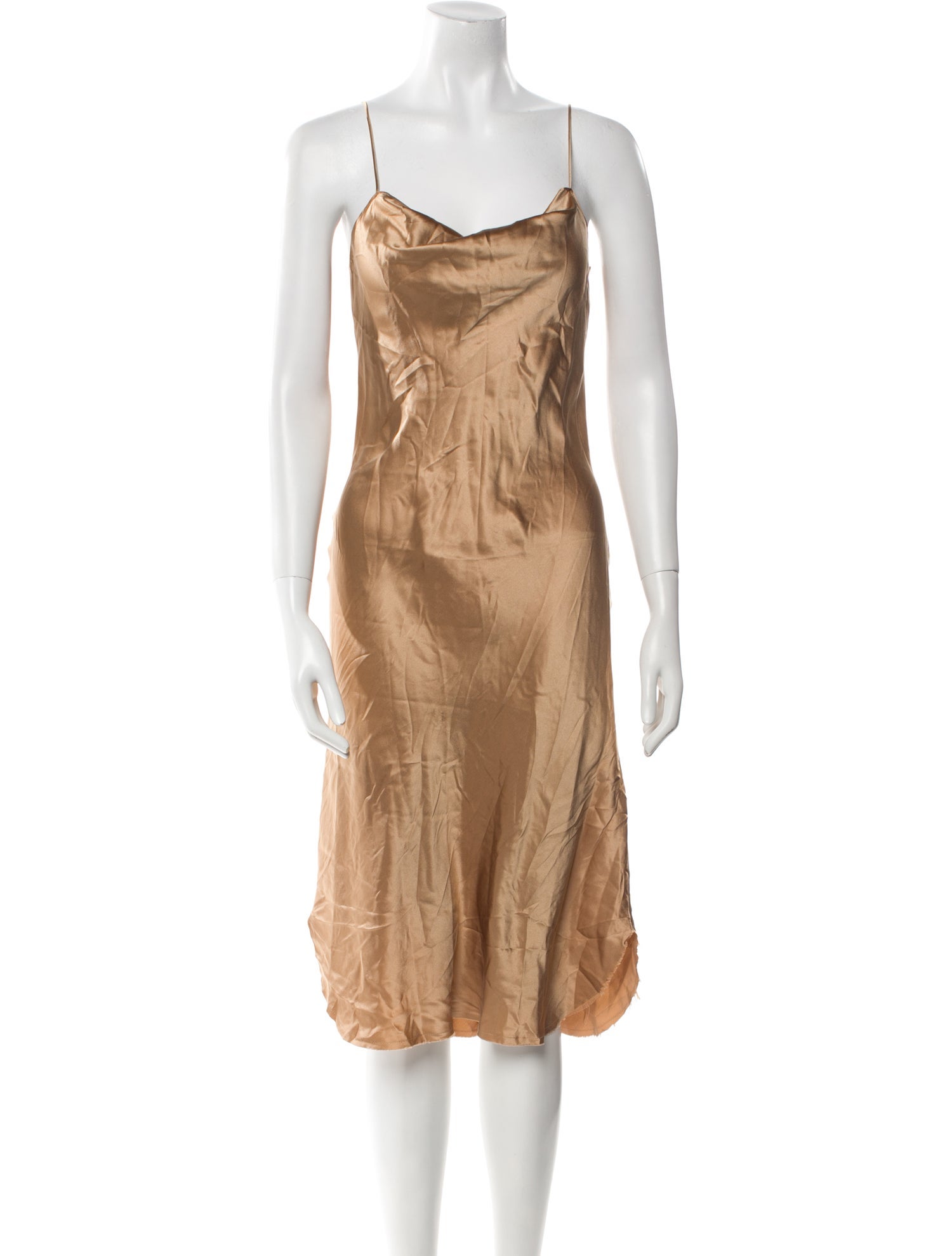 Nili Lotan Silk Midi Length Dress