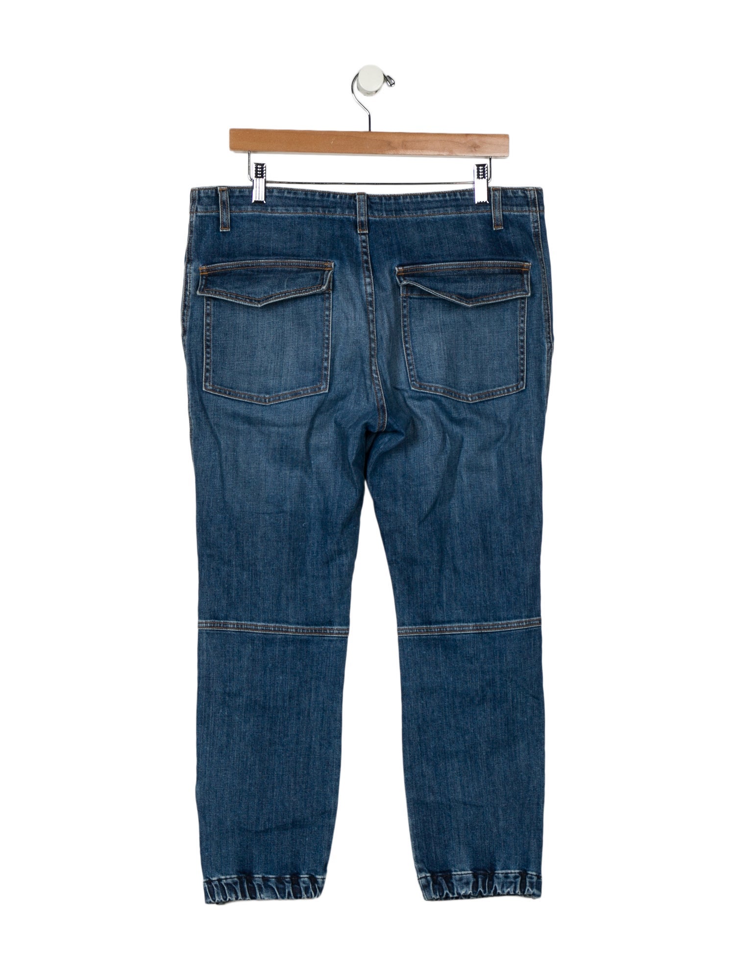 Nili Lotan Mid-Rise Straight Leg Jeans