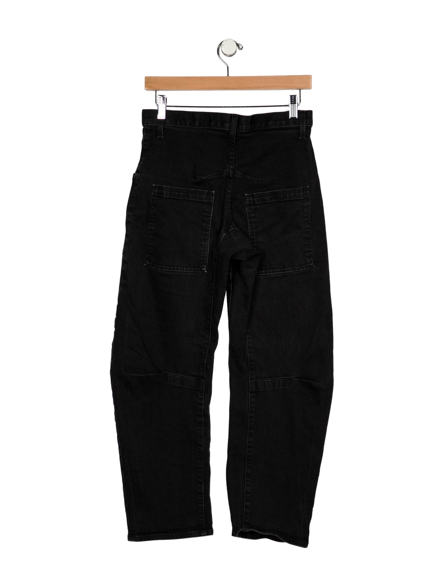 Nili Lotan Mid-Rise Straight Leg Jeans