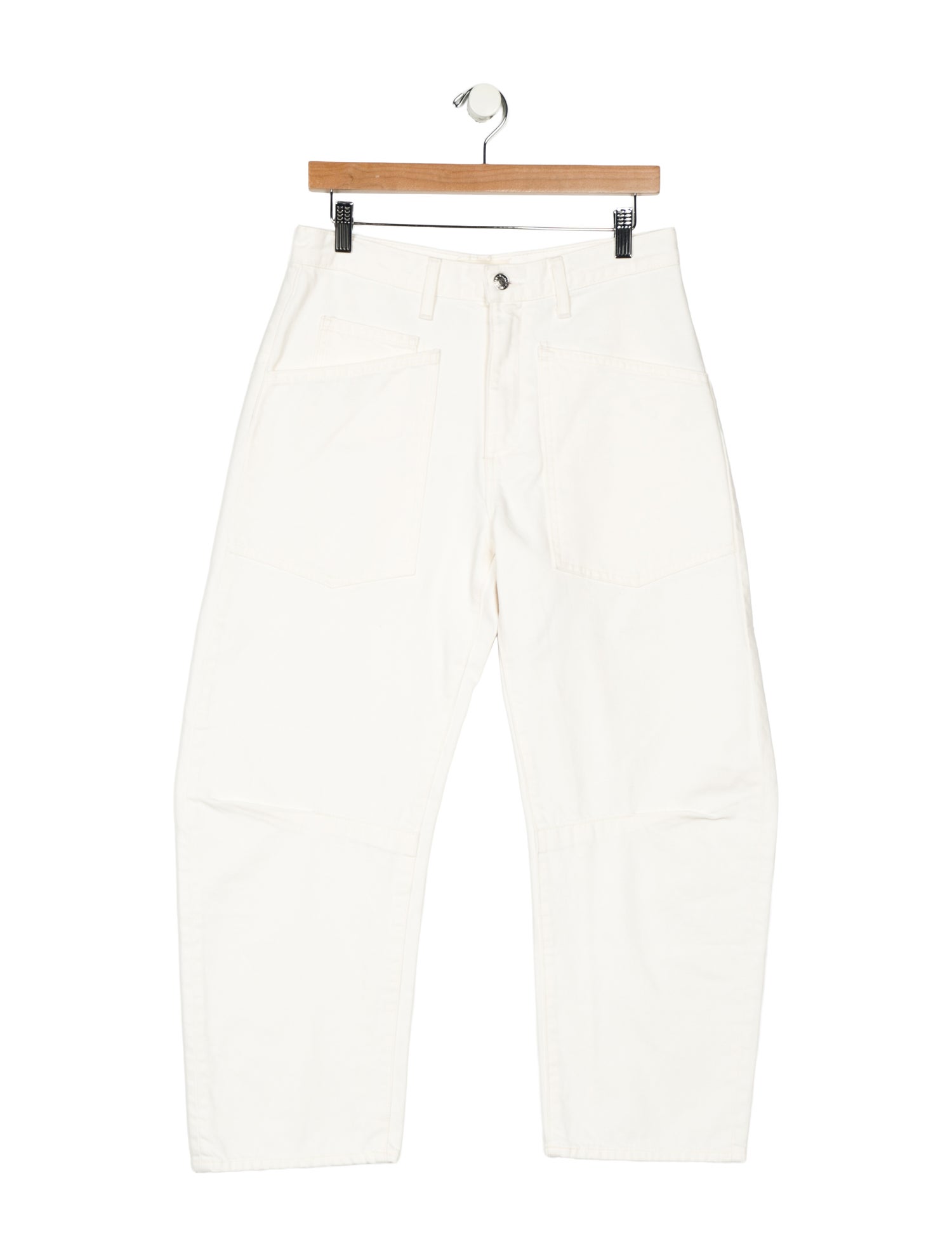 Nili Lotan High-Rise Wide Leg Jeans