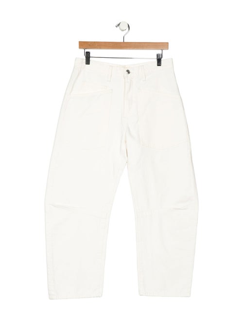 Nili Lotan High-Rise Wide Leg Jeans