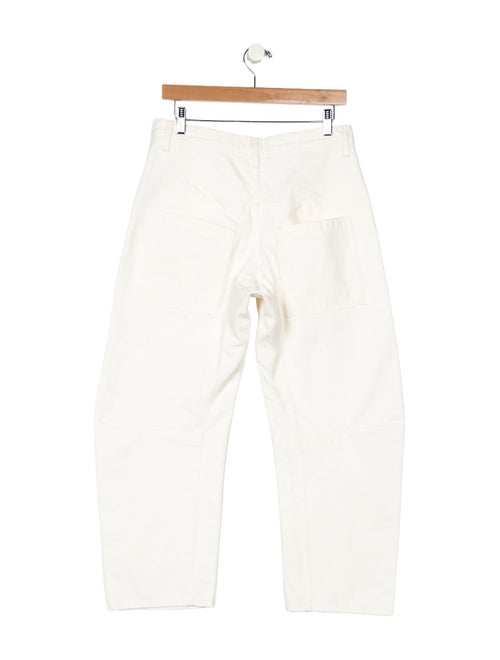 Nili Lotan High-Rise Wide Leg Jeans