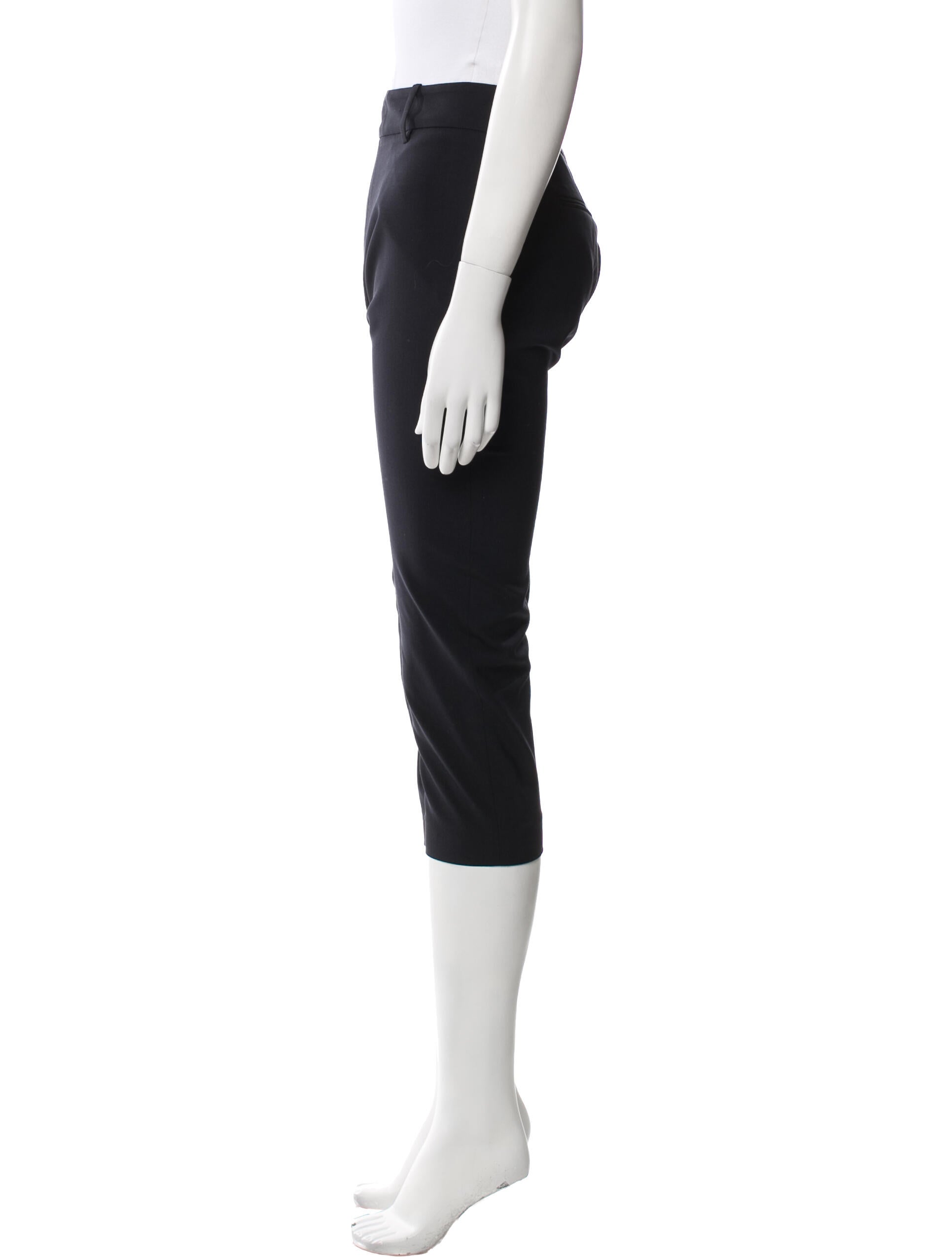 Nili Lotan Wool Skinny Leg Pants