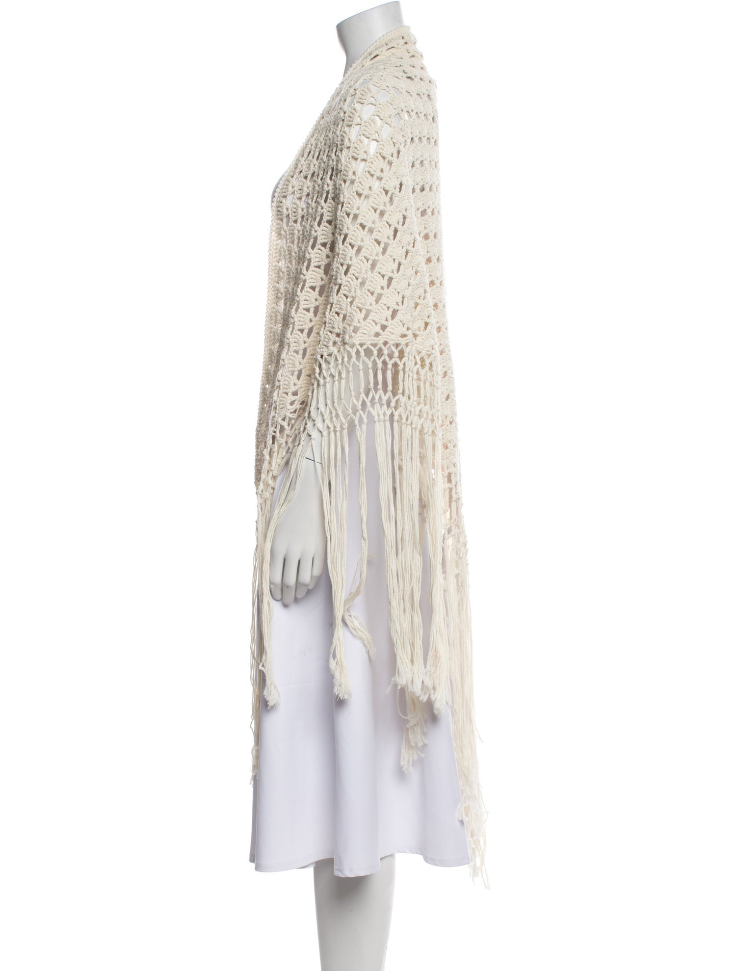 Nili Lotan Printed Open Front Sweater w/ Tags