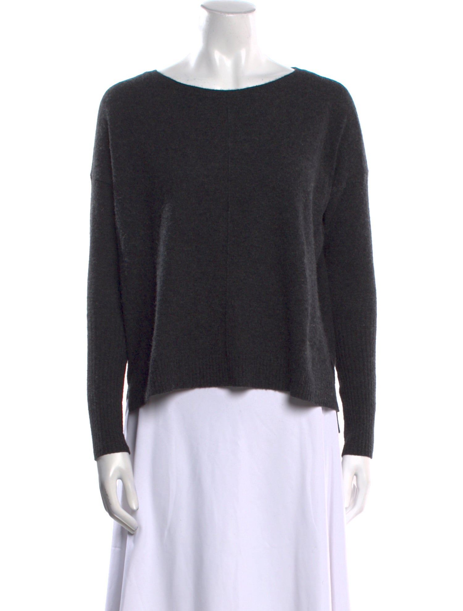Nili Lotan Cashmere Bateau Neckline Sweater
