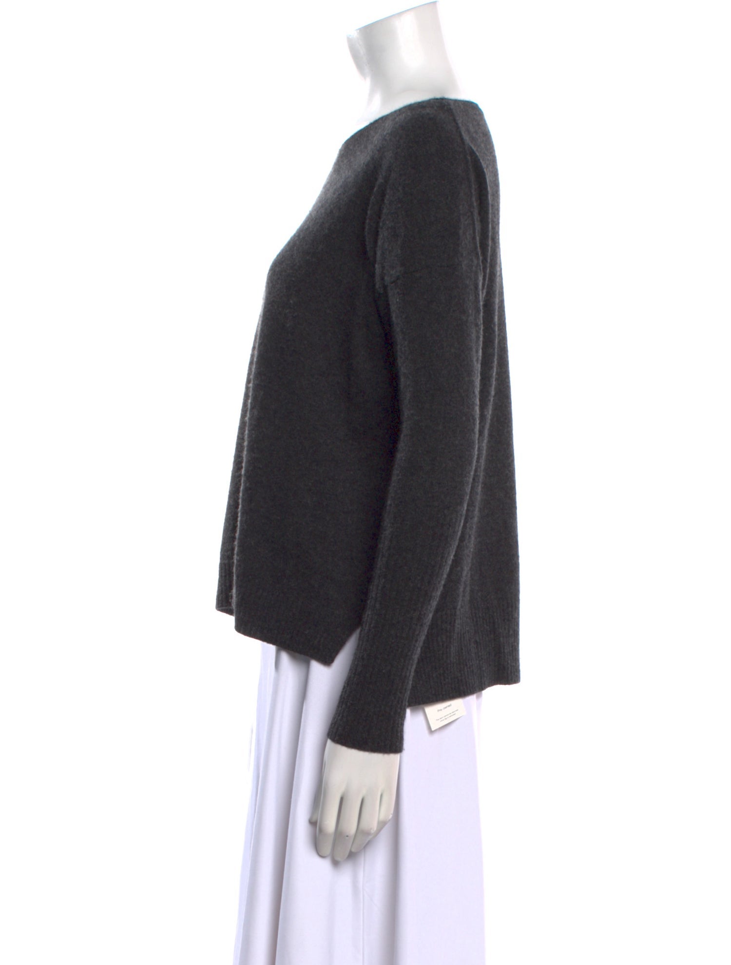 Nili Lotan Cashmere Bateau Neckline Sweater