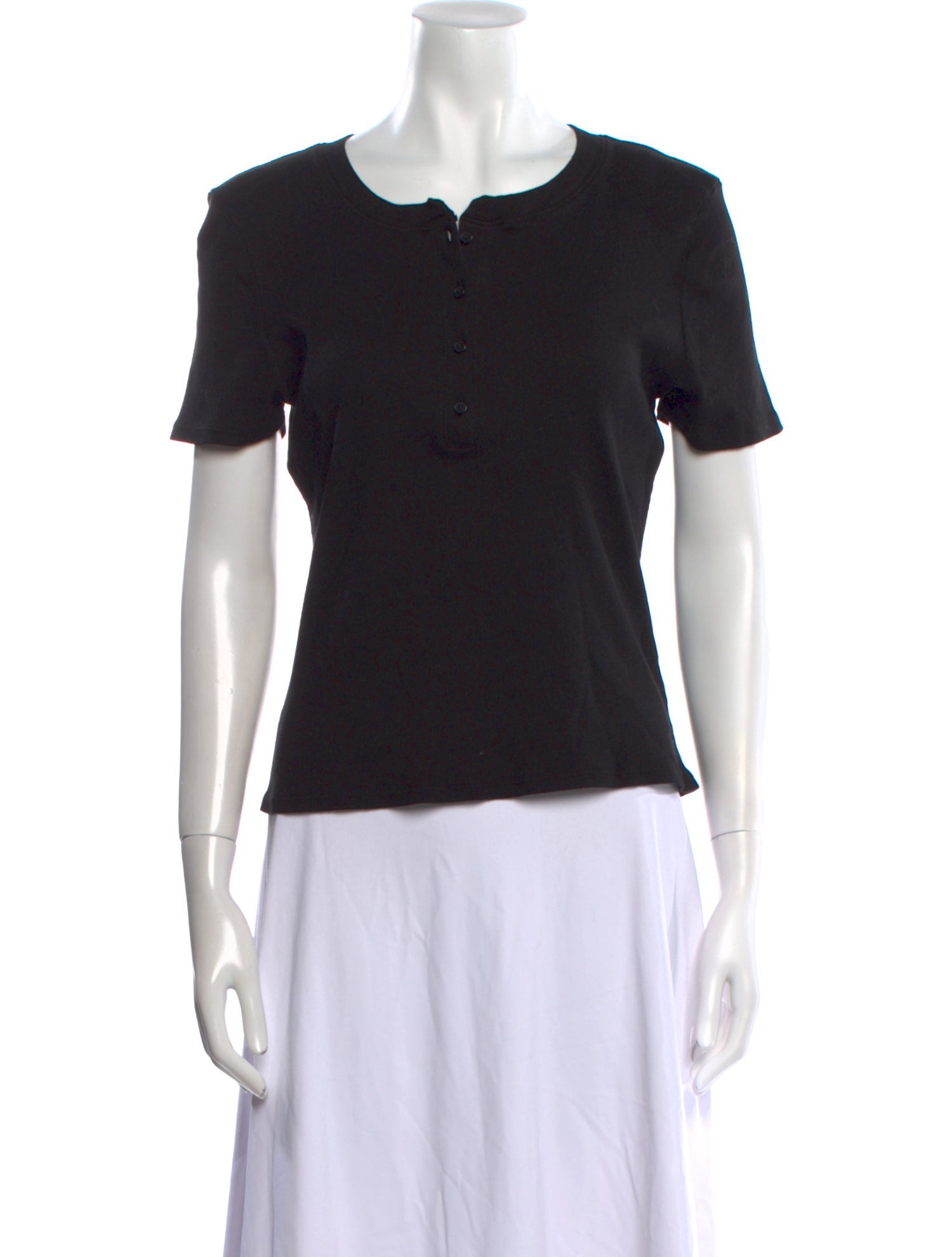 Nili Lotan Crew Neck Short Sleeve T-Shirt