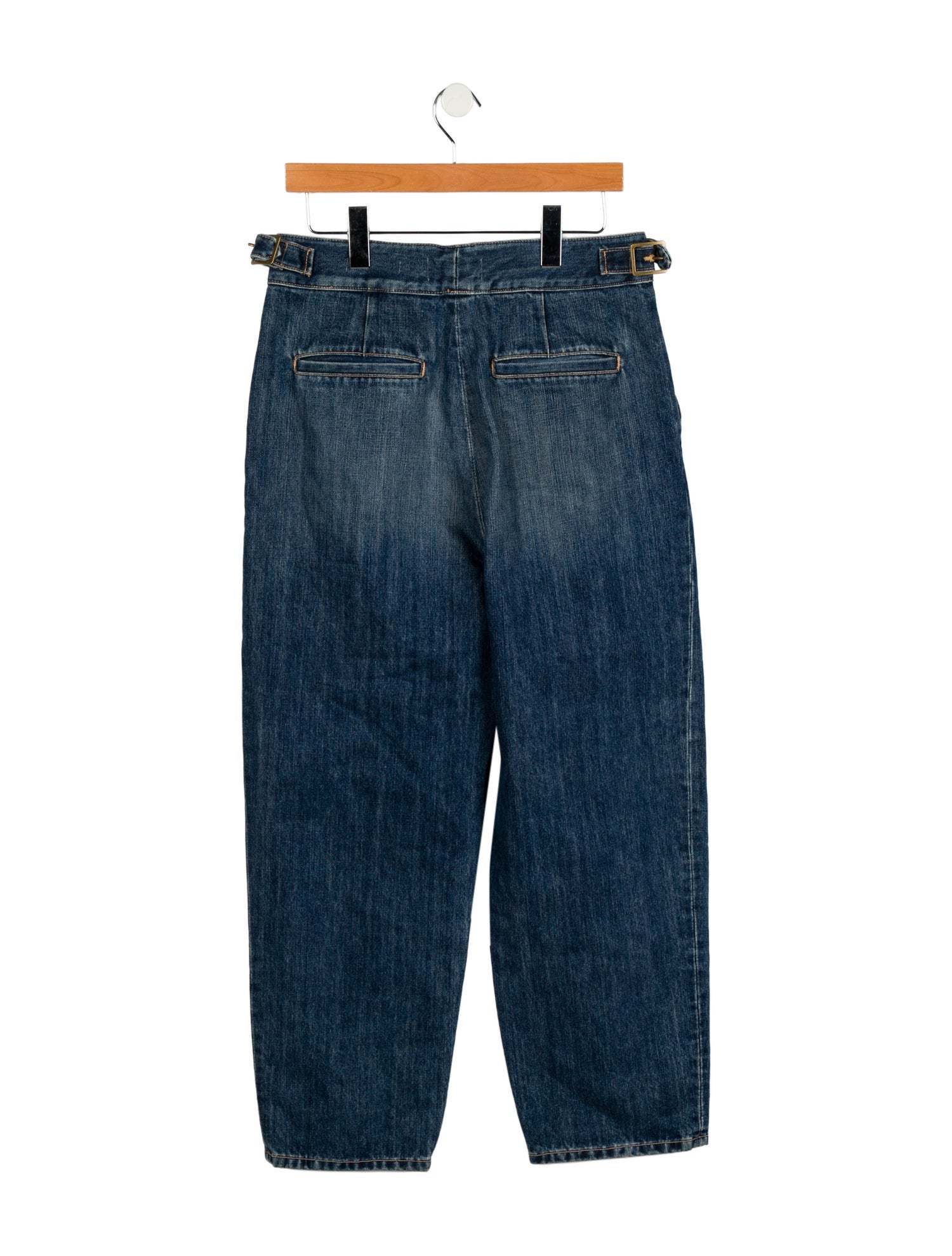 Nili Lotan High-Rise Straight Leg Jeans