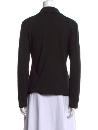 Nili Lotan Long Sleeve Button-Up Top