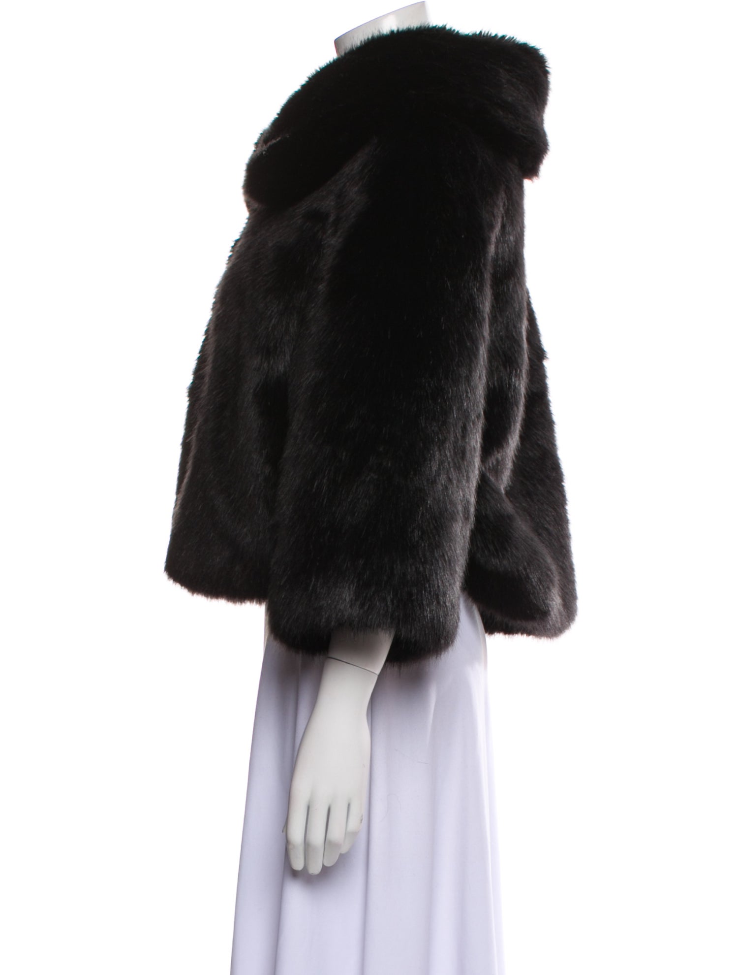 Nili Lotan Faux Fur Faux Fur Jacket