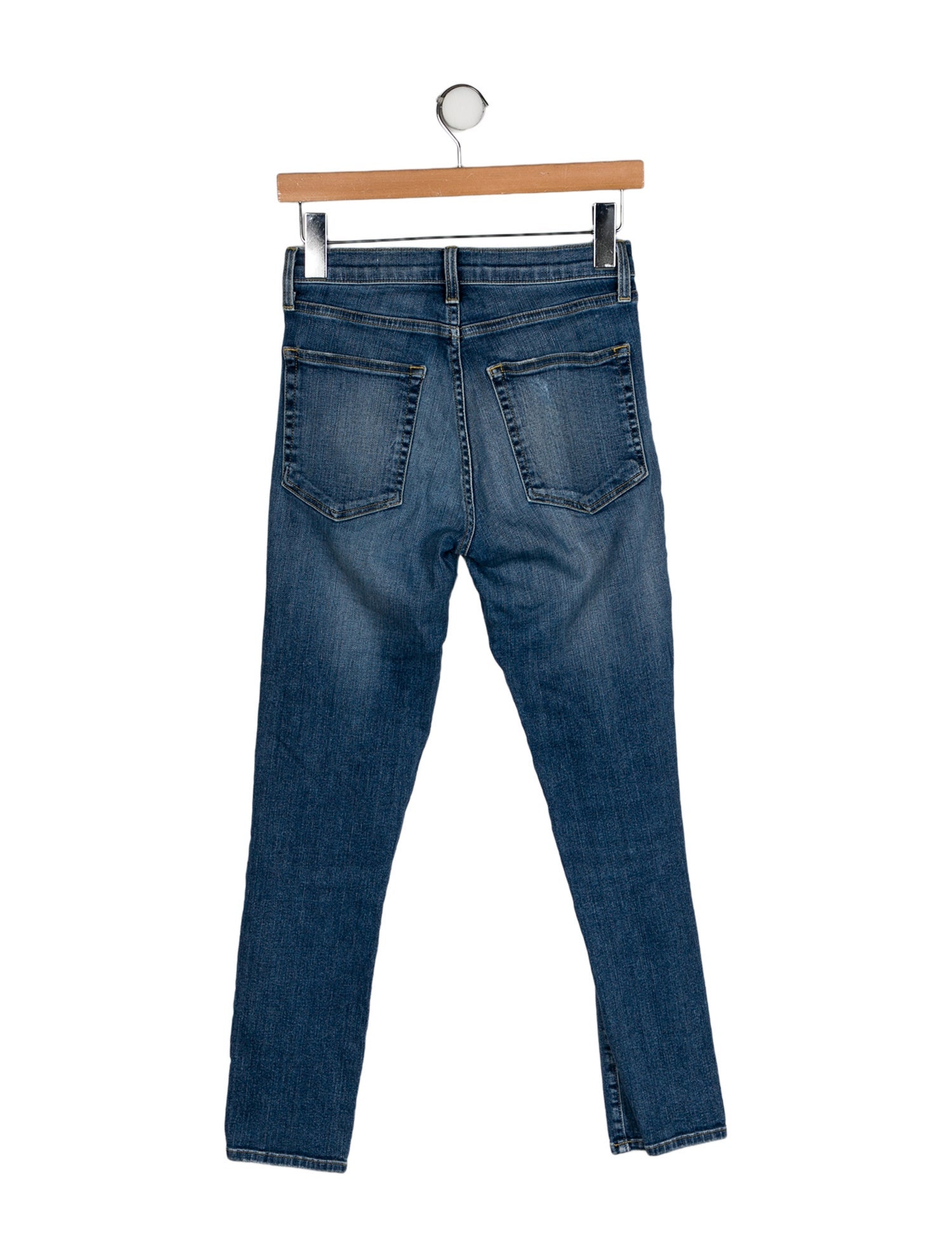 Nili Lotan Mid-Rise Skinny Leg Jeans