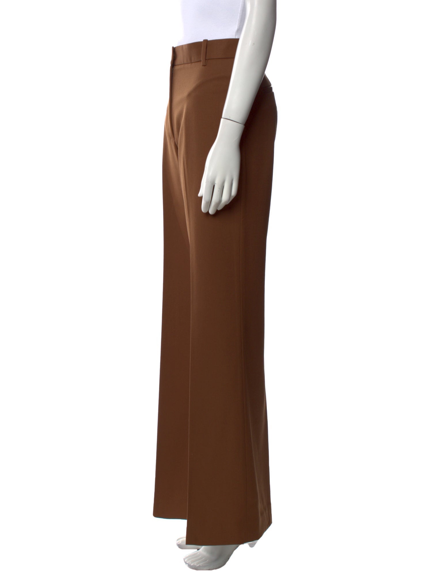 Nili Lotan Virgin Wool Wide Leg Pants