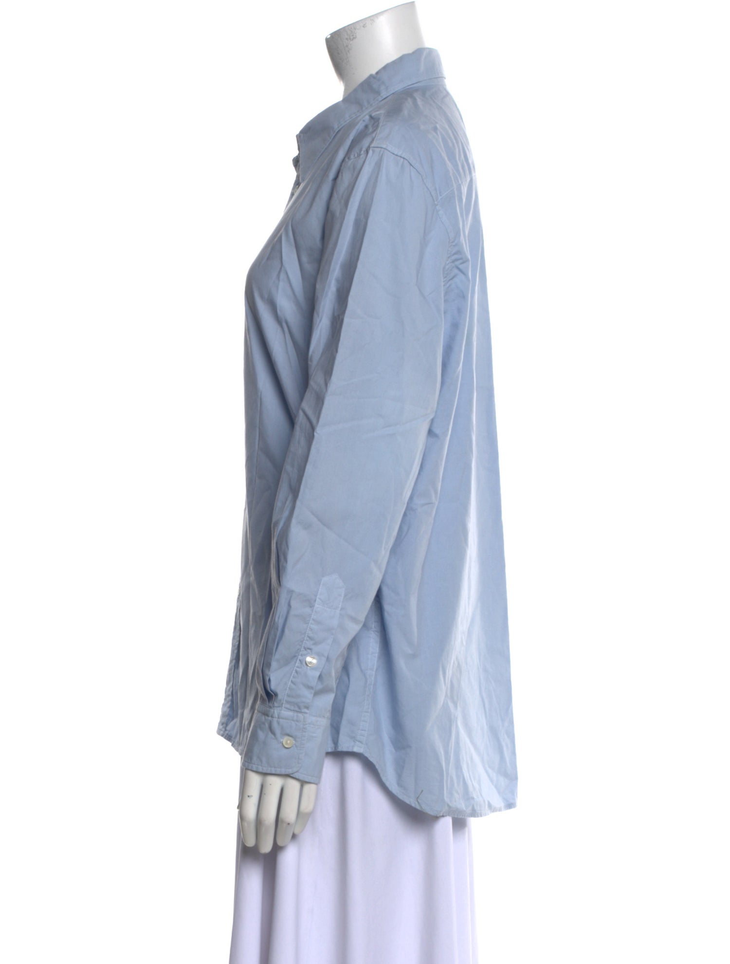 Nili Lotan Long Sleeve Button-Up Top