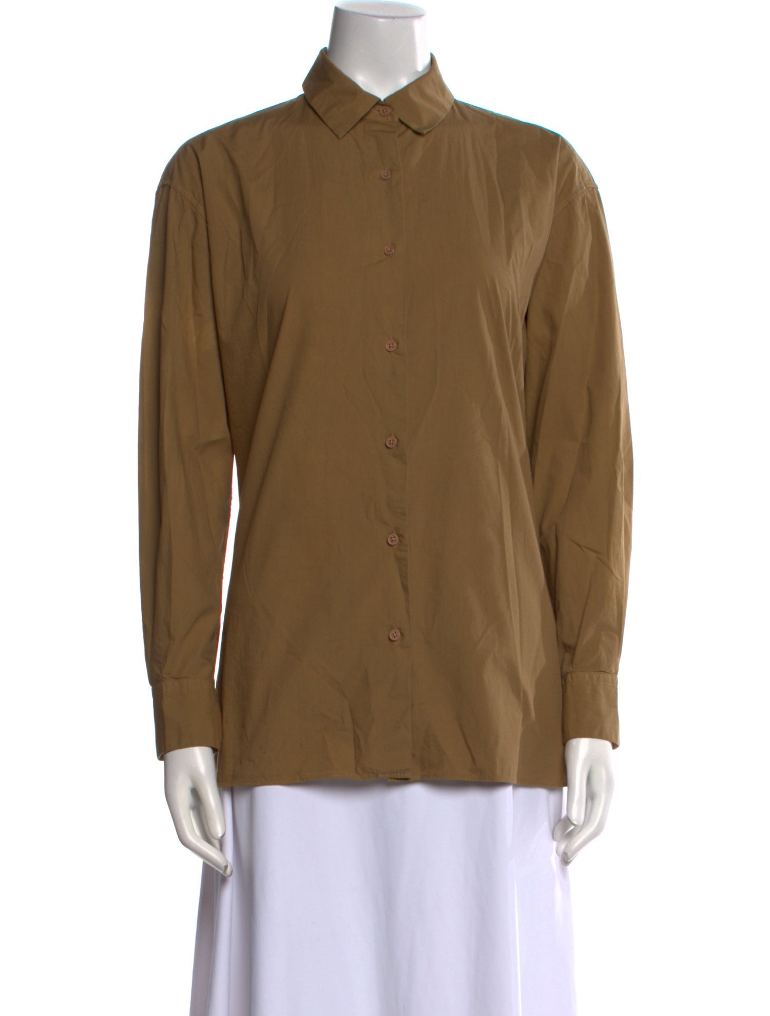 Nili Lotan Long Sleeve Button-Up Top