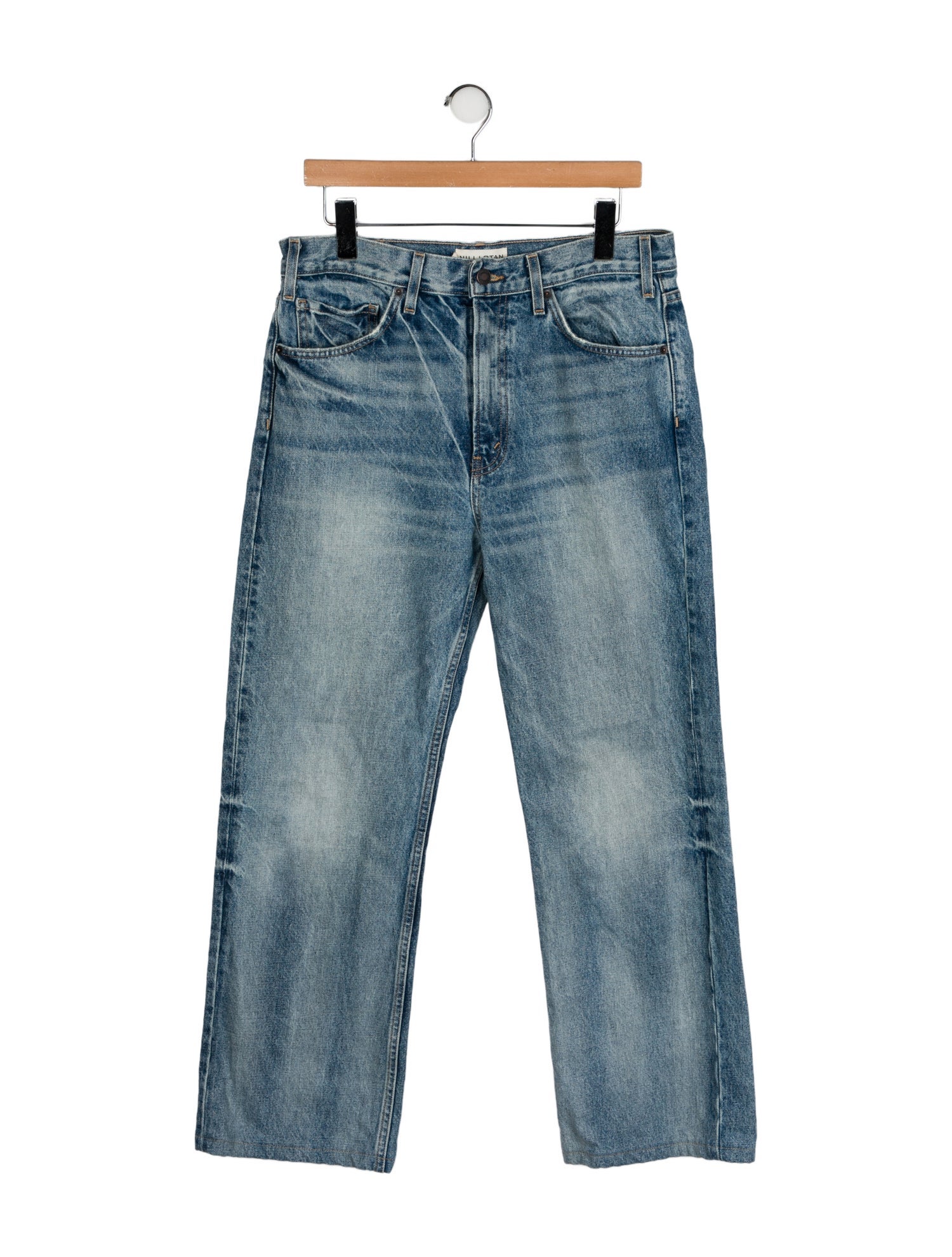 Nili Lotan High-Rise Wide Leg Jeans