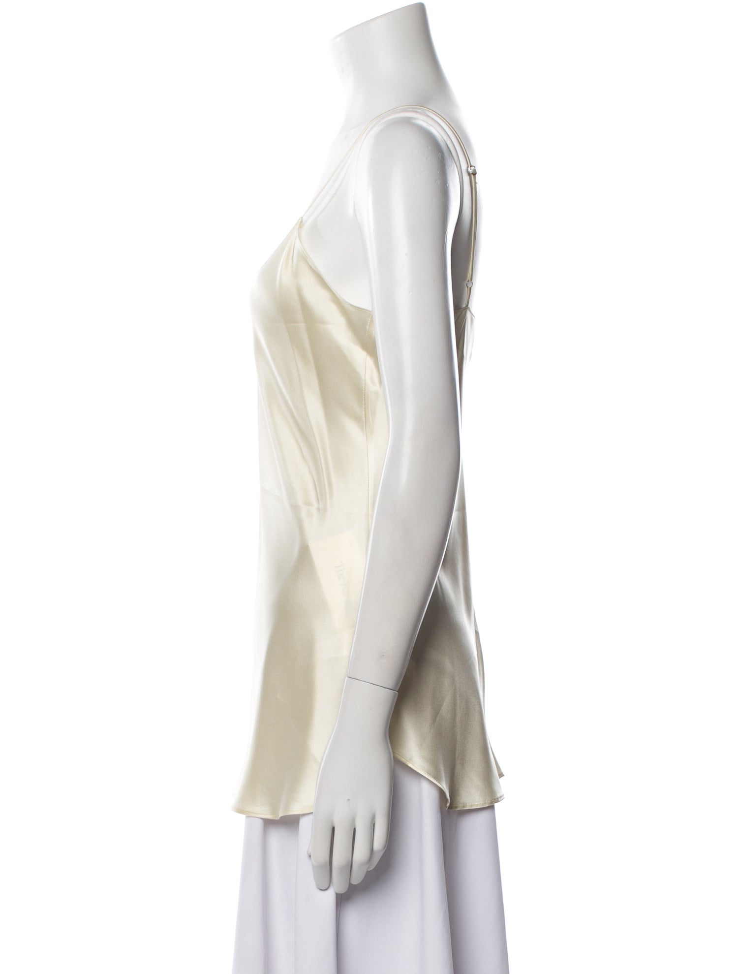 Nili Lotan Silk V-Neck Top